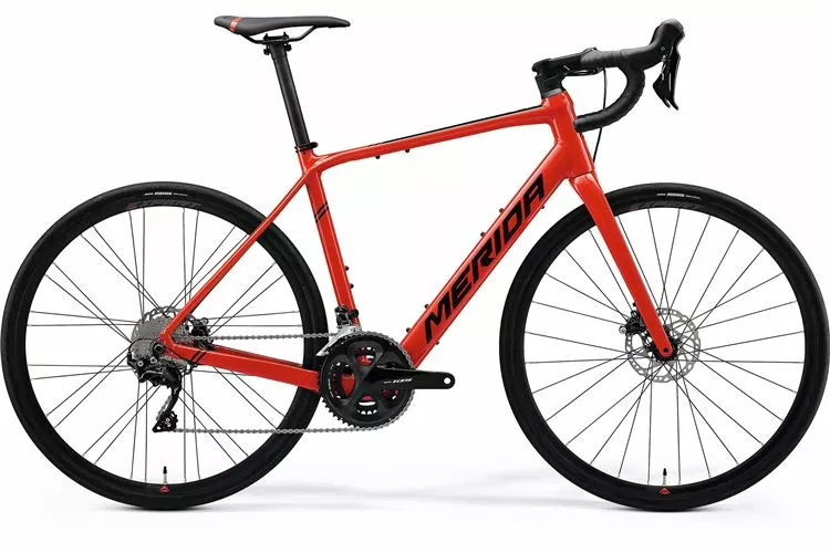 BICICLETA ELÉCTRICA CARRETERA MERIDA ESCULTURA 400 2023