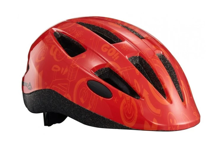 CASCO INFANTIL MERIDA POWER 48-54CM ROJO/NARANJA - Imagen 2
