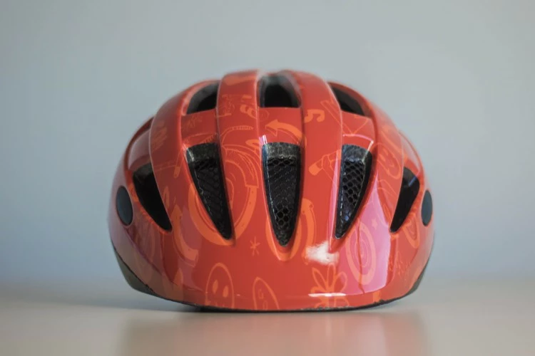 CASCO INFANTIL MERIDA POWER 48-54CM ROJO/NARANJA - Imagen 6