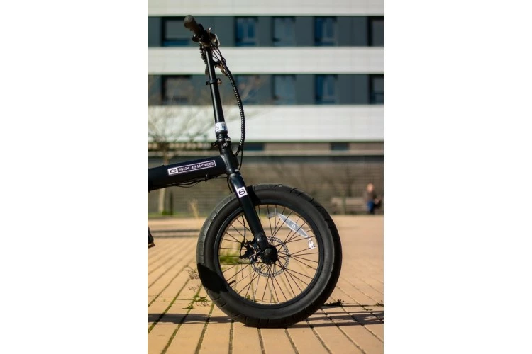 E-BIKE PLEGABLE SIX BIKES FAT ESB-66 NEGRO - Imagen 2