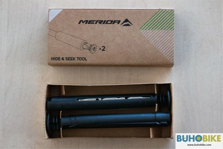 MERIDA KIT HERRAMIENTAS Y PARA REPARAR TUBELESS INTEGRADO MANILLAR - Imagen 2