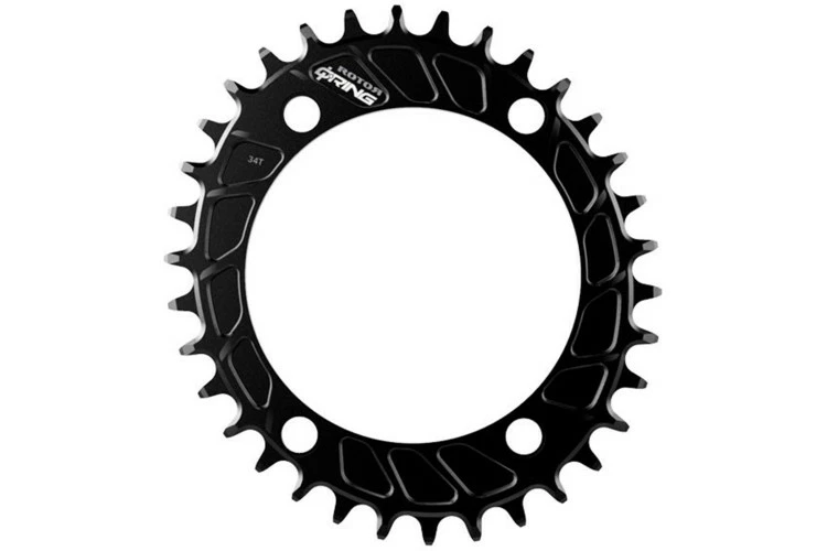 PLATO OVALADO ROTOR Q RINGS SPIDER MOUNT 110X4 MTB 1X